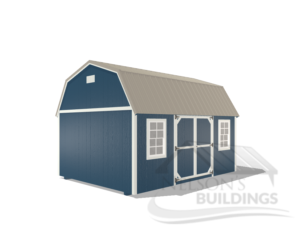Side Lofted Barn 12x16
